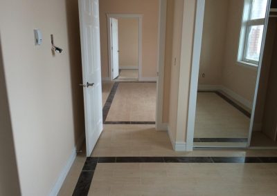 Cambio de suelos en vivienda particular