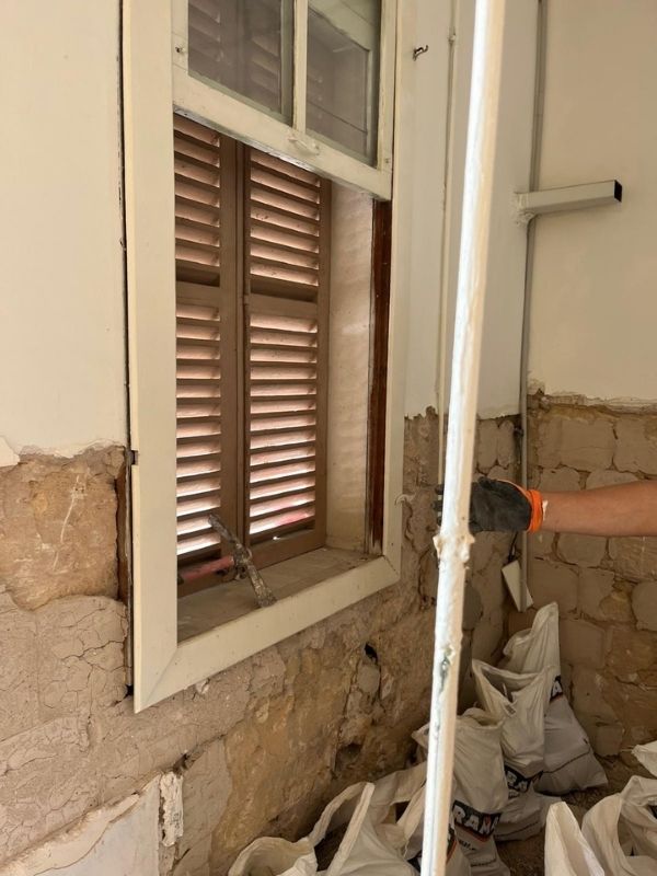 Complete plumbing and electrical infrastructure upgrade in Palma apartment.